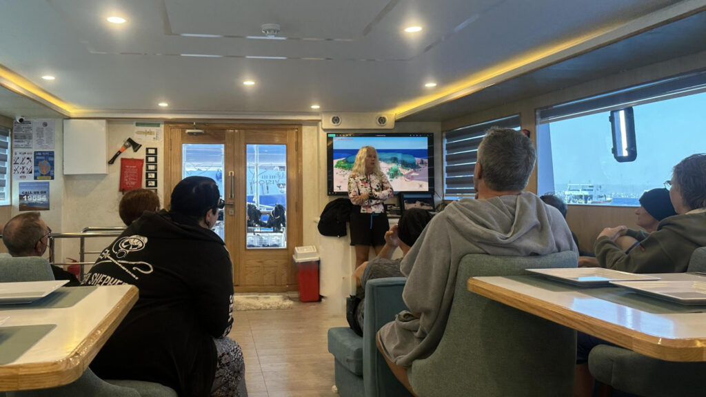 RedSeaVision Tauchsafari Liveaboard Rotesmeer Jacht Charter Tauchen diving salon restaurant plongee duiken briefing